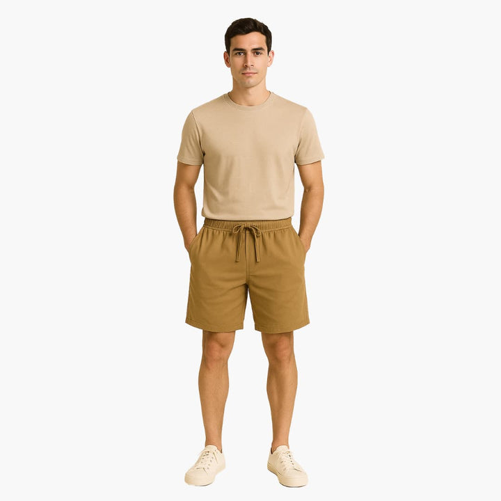 Herren Sommer Shorts mit Kordelzug und Seitentaschen