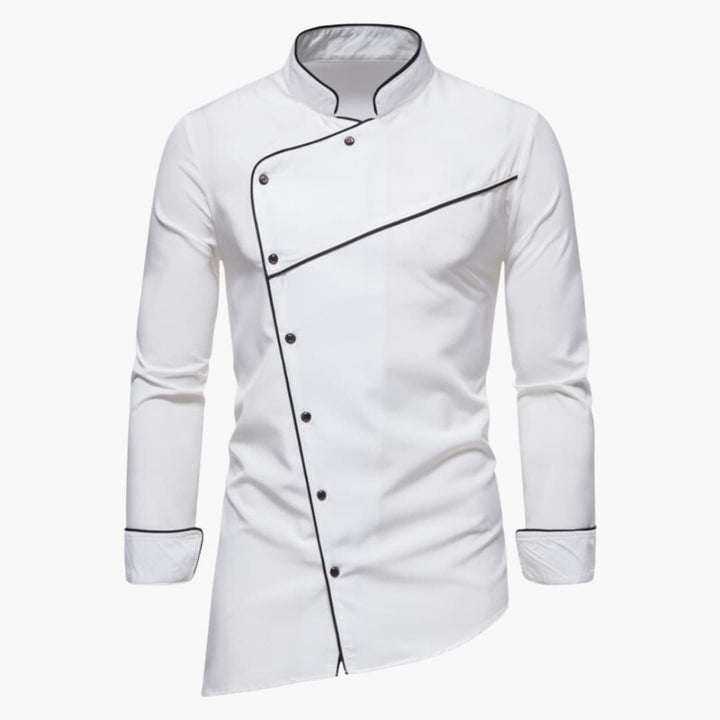 Asymmetrisches Freizeithemd für Herren - Oktoberfest 2025