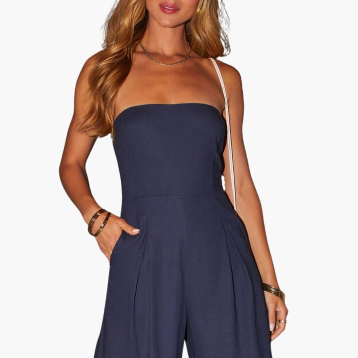 Schmeichelhafter, stylischer Jumpsuit für Damen - SchmiedeMode