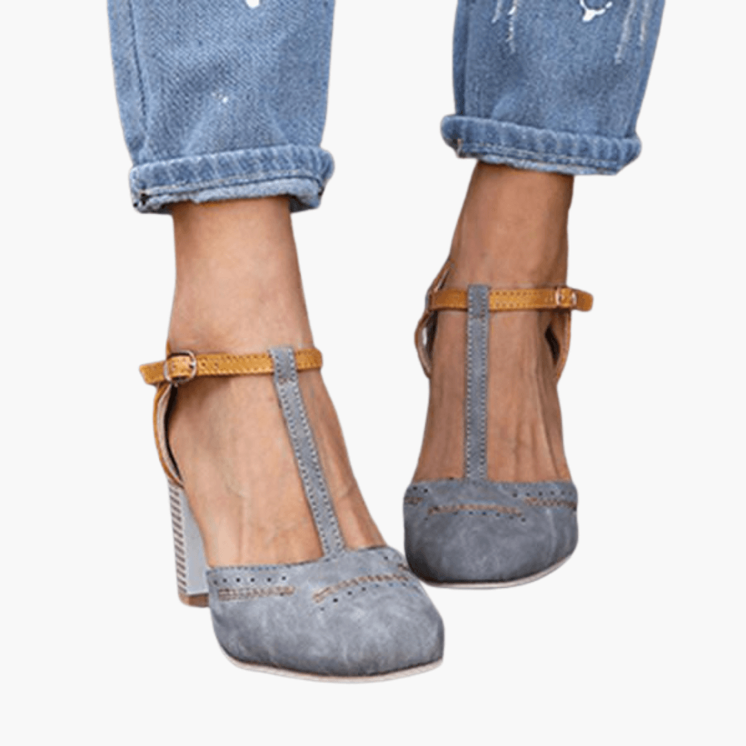 Bequeme orthopädische Absatzschuhe für Frauen - SchmiedeMode