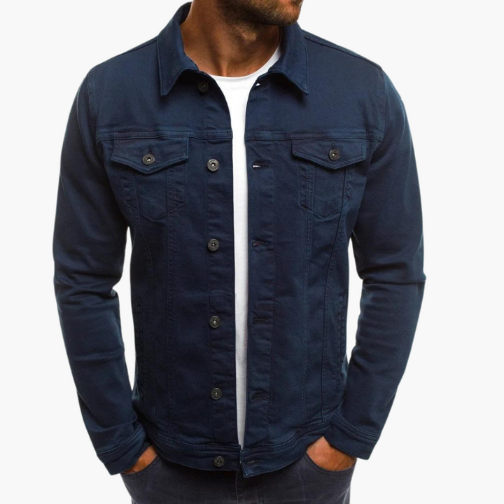 Herren Denimjacke – Modische Casual Jacke für Männer