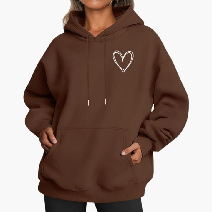 Bequemer Hoodie für jeden Tag für Damen - SchmiedeMode