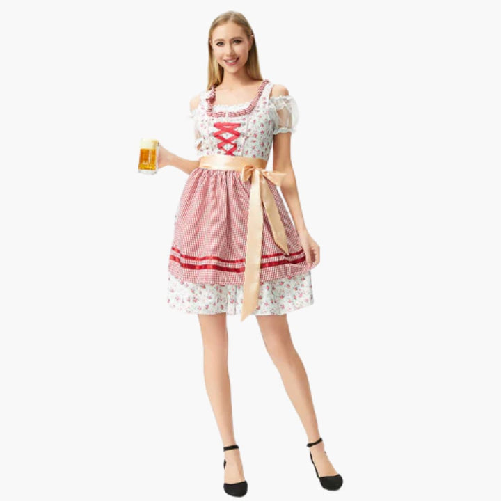 Elegantes Dirndl kleid für Damen - Oktoberfest 2025