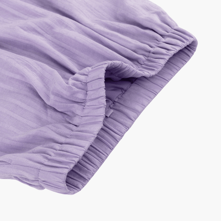 Lässiges und luftiges Button-Up-Outfit für Frauen - SchmiedeMode