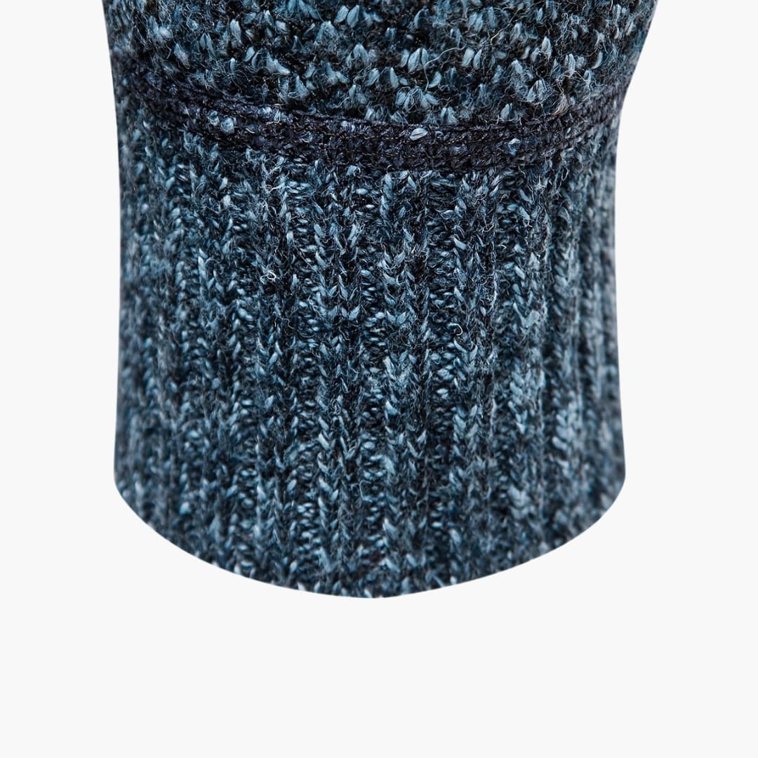 Herren Pullover mit halbem Reißverschluss