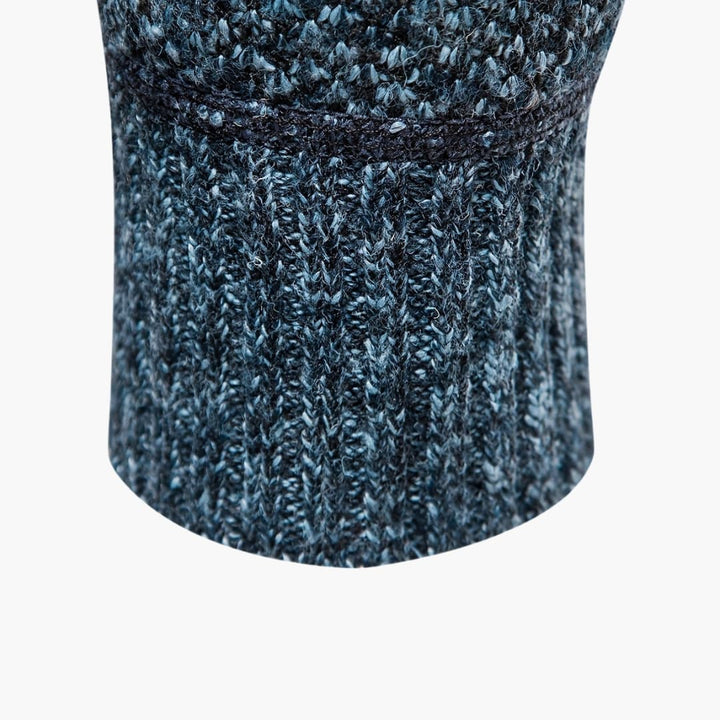 Herren Pullover mit halbem Reißverschluss