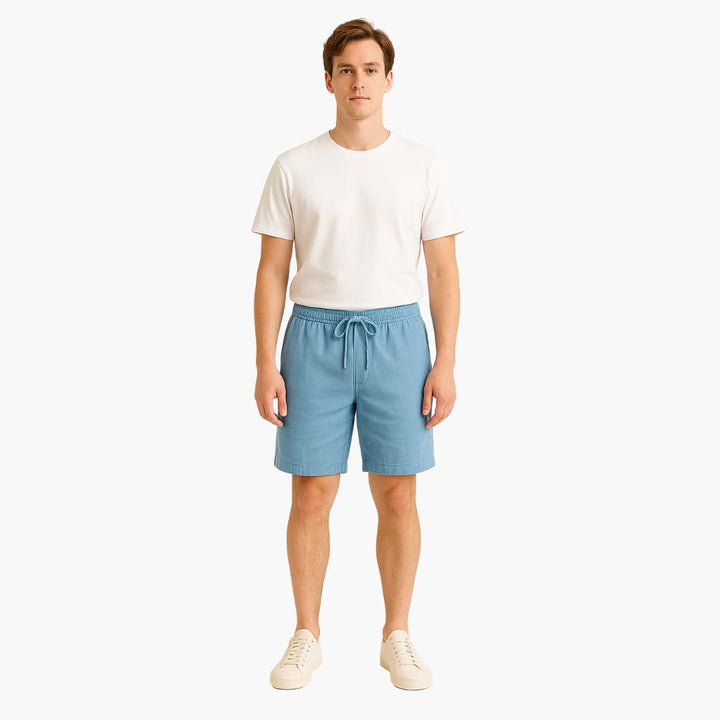 Herren Sommer Shorts mit Kordelzug und Seitentaschen