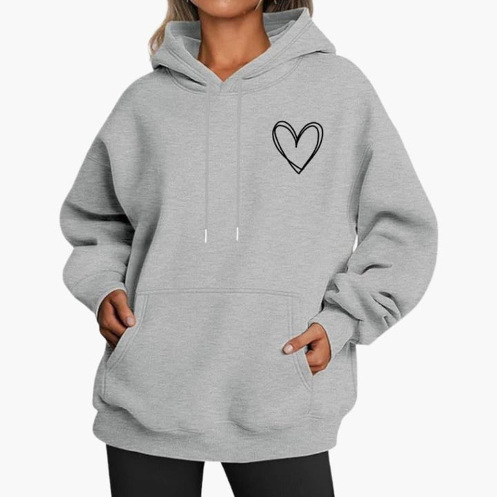 Bequemer Hoodie für jeden Tag für Damen - SchmiedeMode