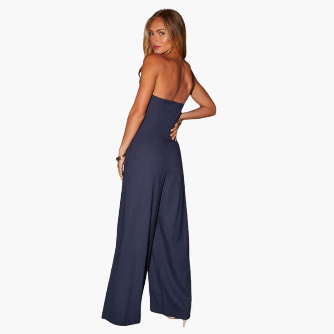 Schmeichelhafter, stylischer Jumpsuit für Damen - SchmiedeMode