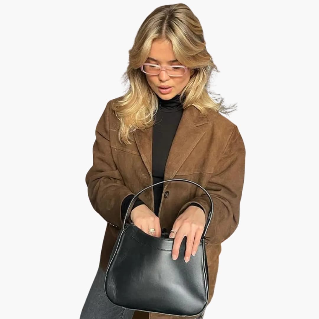 Damen Blazer mit Knopfverschluss und Seitentaschen