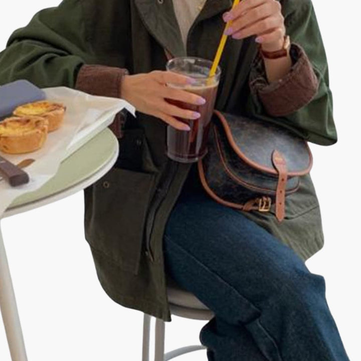 Damen Jacke mit Frontreißverschluss und Seitentaschen