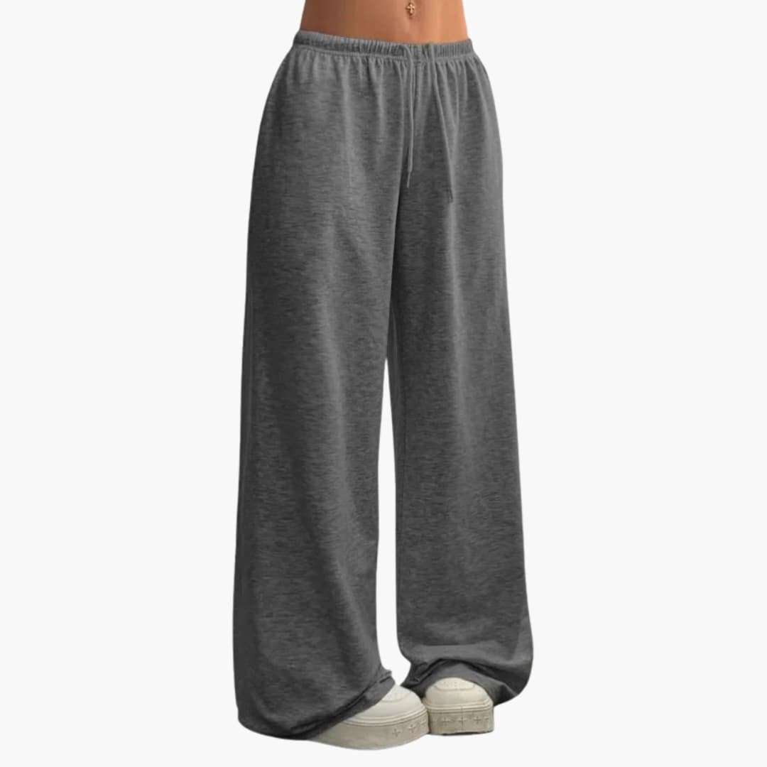 Damen Jogginghose mit weitem Bein