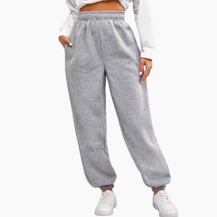 Damen Jogginghosen mit hohem Bund