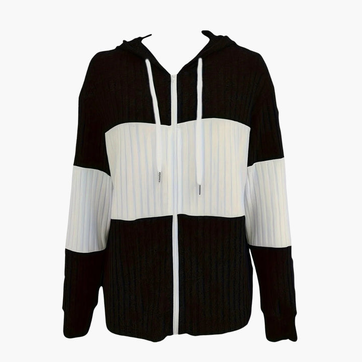 Damen Kapuzen Sweatshirt mit Reißverschluss