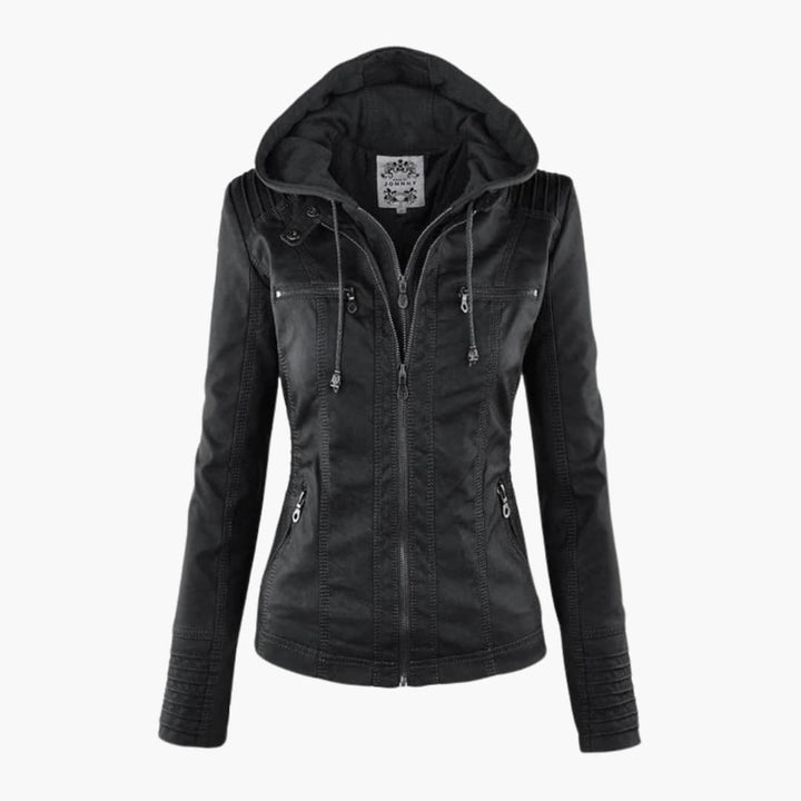 Damen Kapuzenjacke mit Reißverschluss