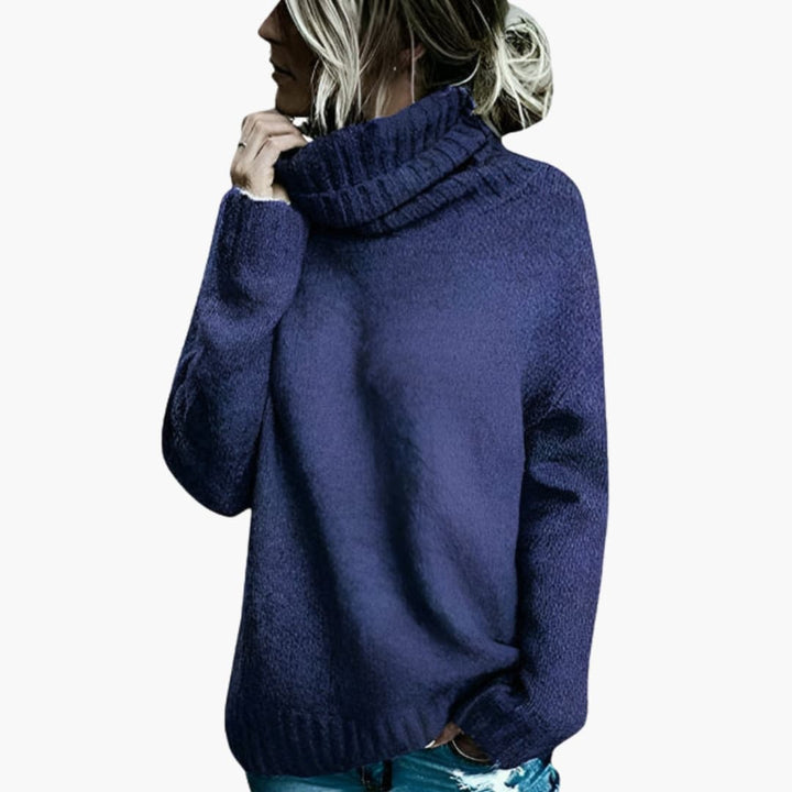 Damen Oversize Pullover mit langen Ärmeln