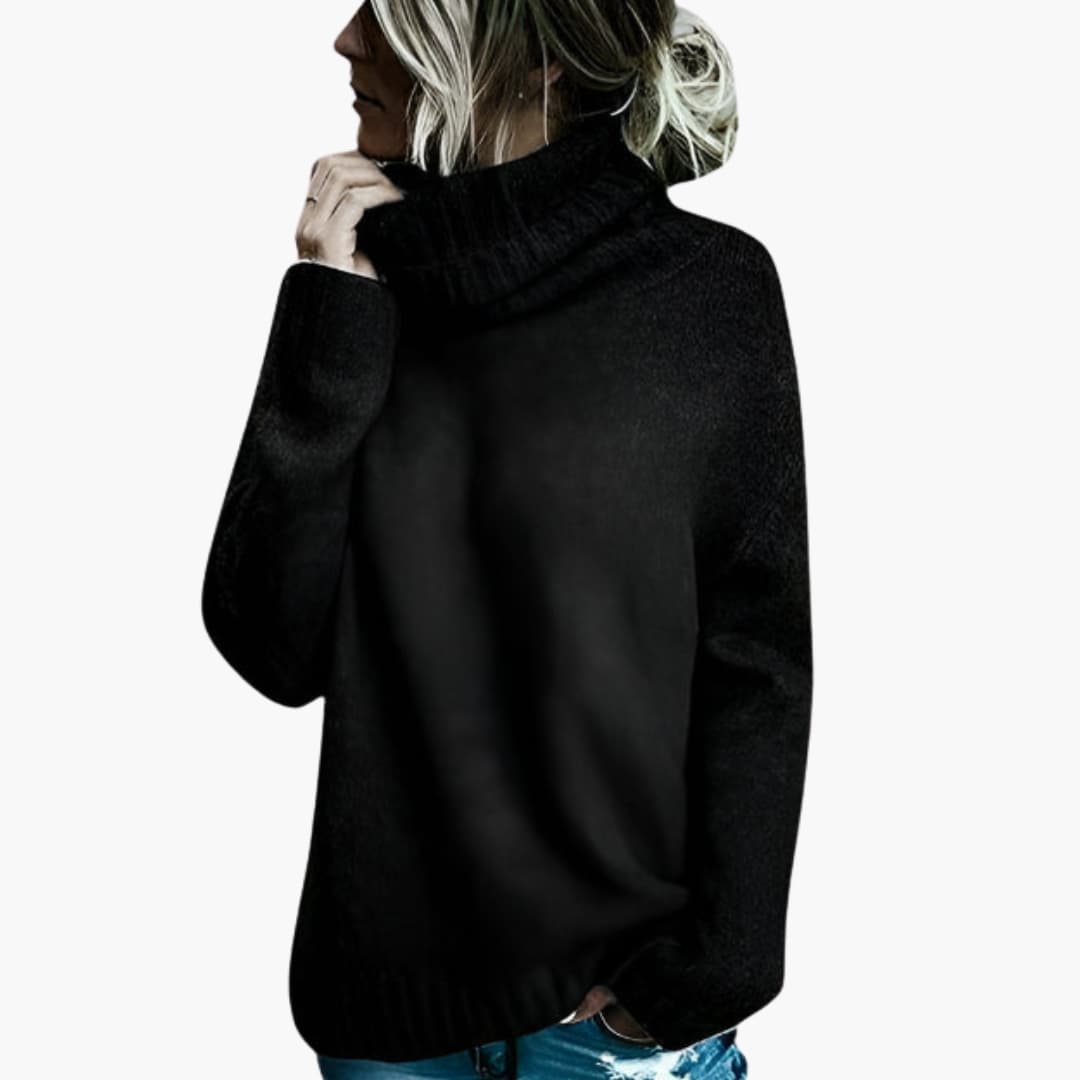Damen Oversize Pullover mit langen Ärmeln