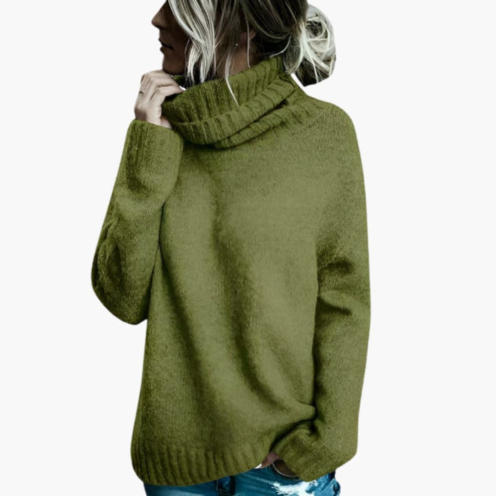 Damen Oversize Pullover mit langen Ärmeln