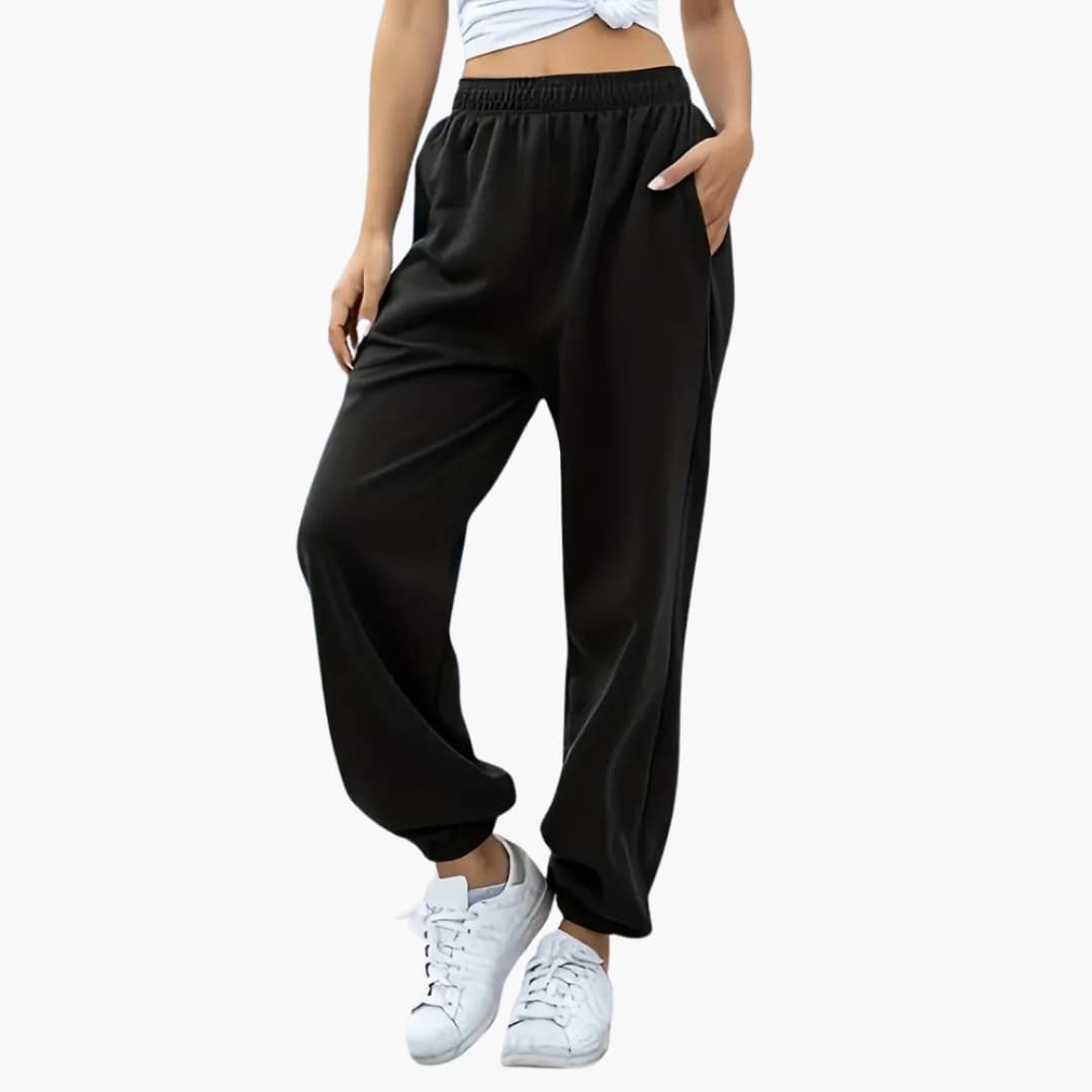 Damen Sweatpants mit Seitentaschen