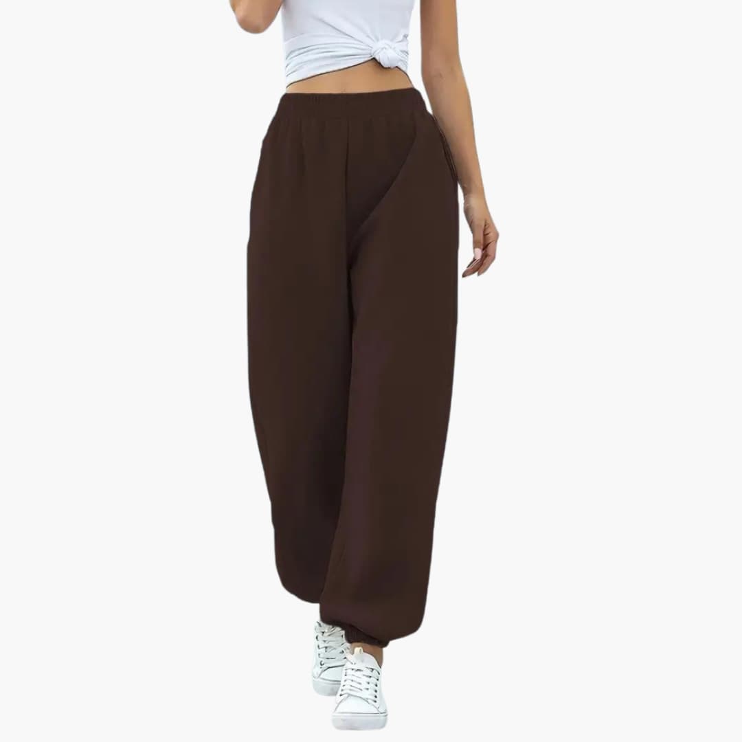 Damen Sweatpants mit Seitentaschen