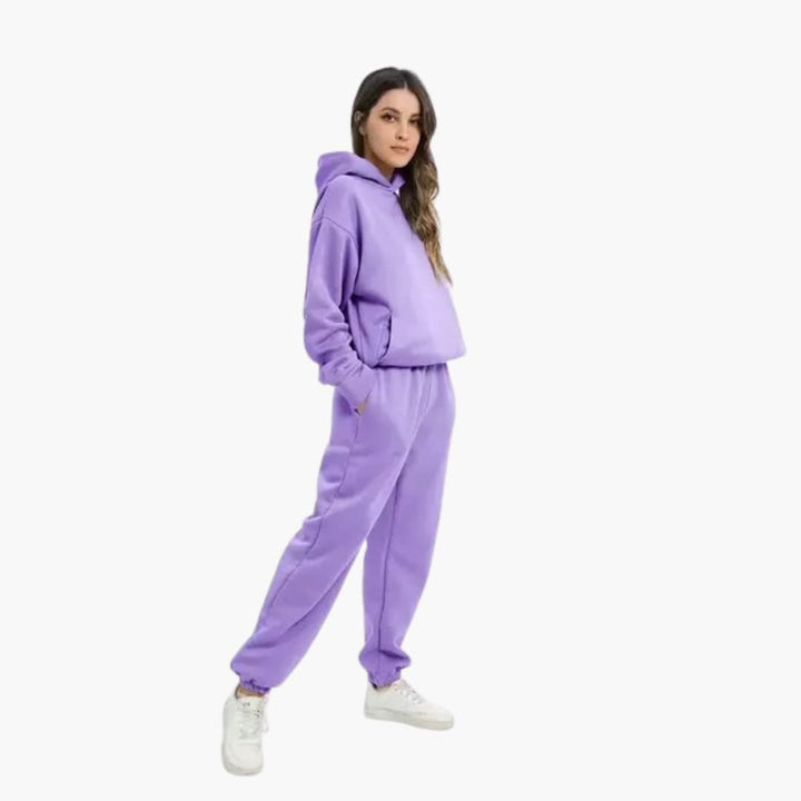 Damen Trainingsanzug mit Oversize Hoodie