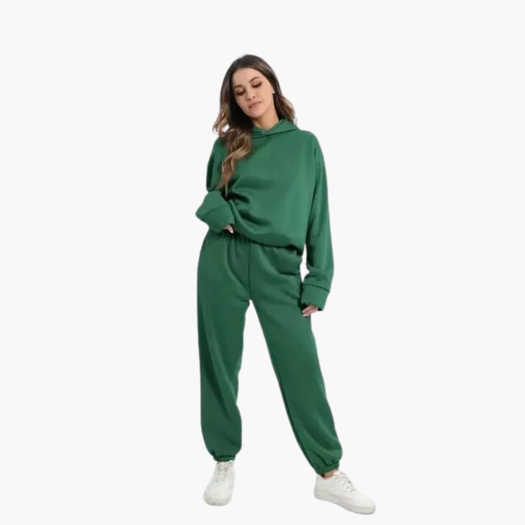 Damen Trainingsanzug mit Oversize Hoodie