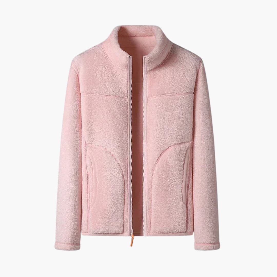 Damenjacke mit Reißverschluss und Taschen