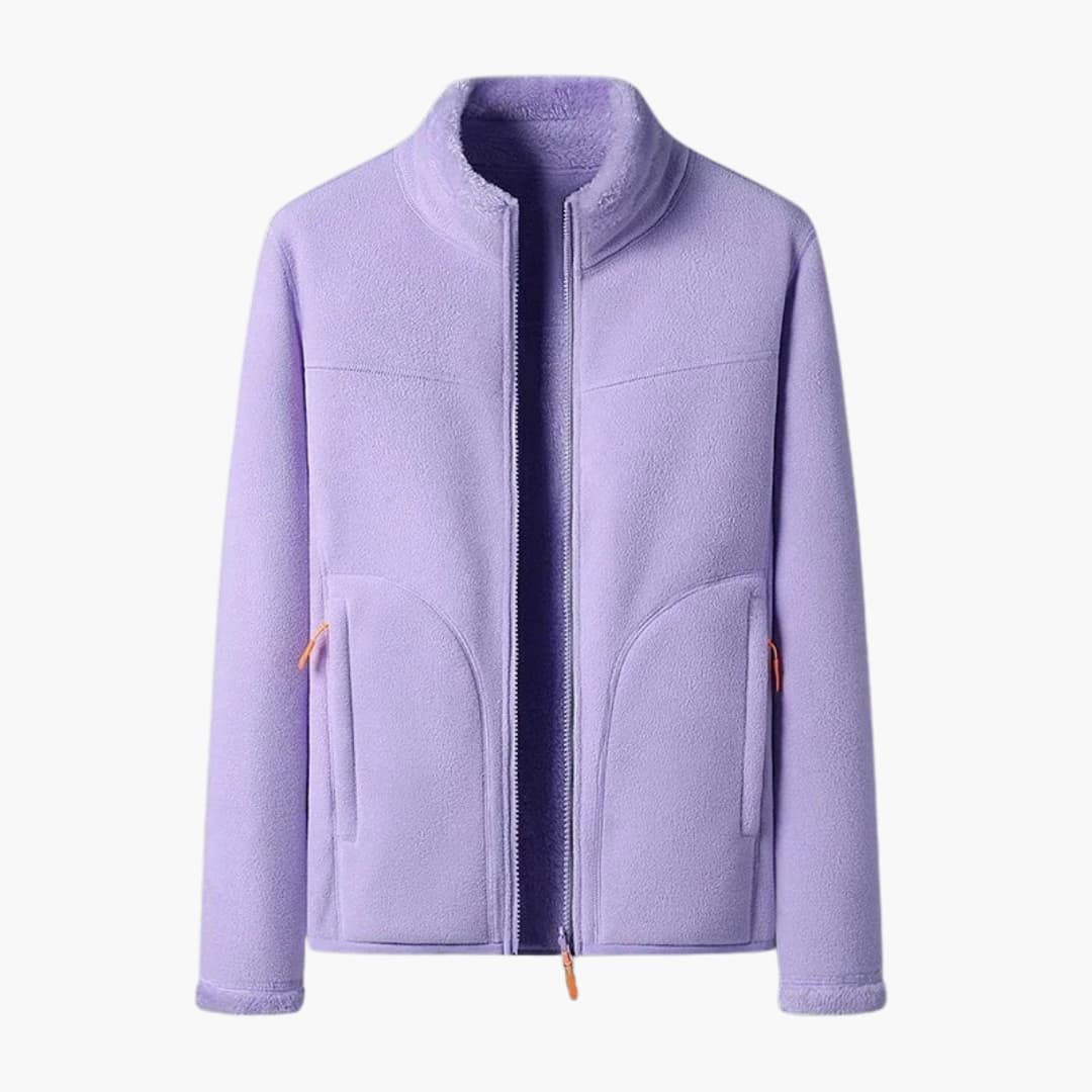 Damenjacke mit Reißverschluss und Taschen