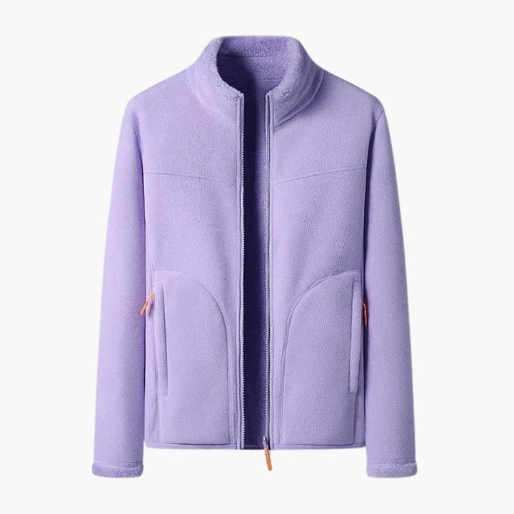 Damenjacke mit Reißverschluss und Taschen