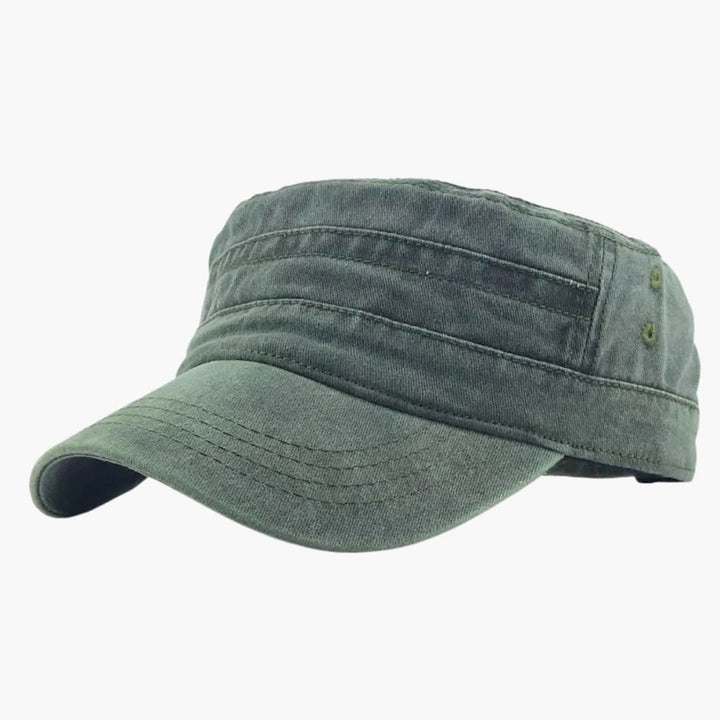 Herren Army Cap mit Schirm und verstellbarem Riemen