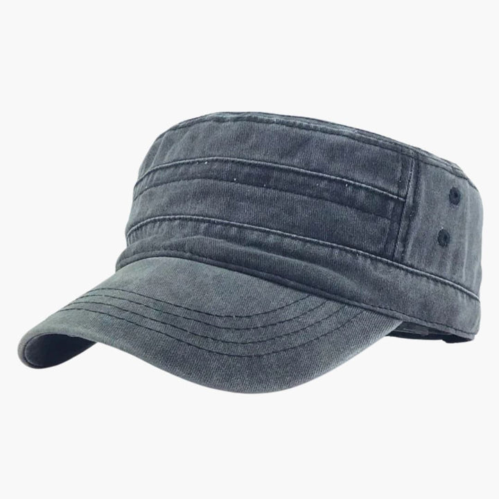 Herren Army Cap mit Schirm und verstellbarem Riemen