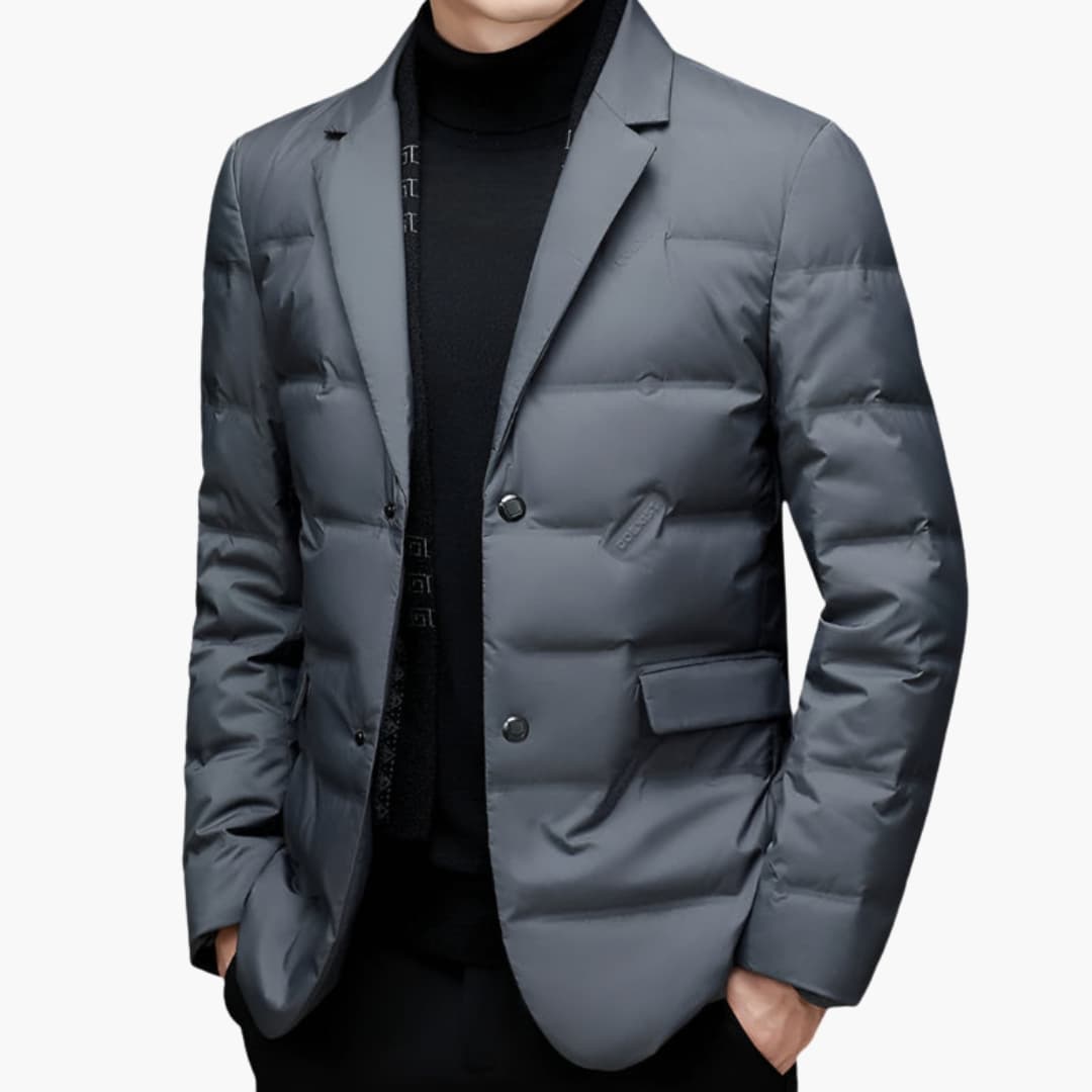 Herren Blazerjacke mit Knöpfen und Seitentaschen