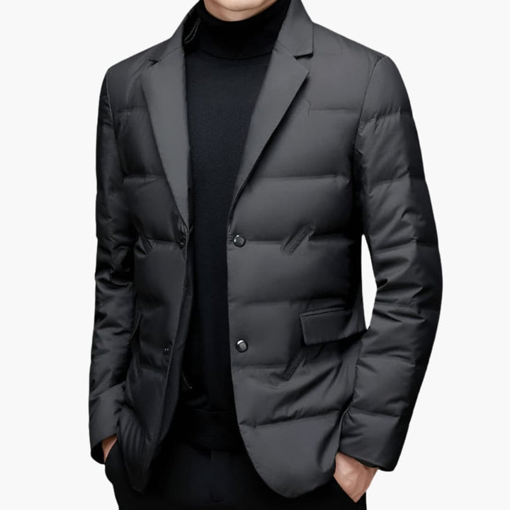 Herren Blazerjacke mit Knöpfen und Seitentaschen