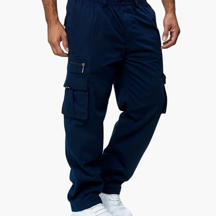 Herren Cargo Hose mit Bund und Seitentaschen
