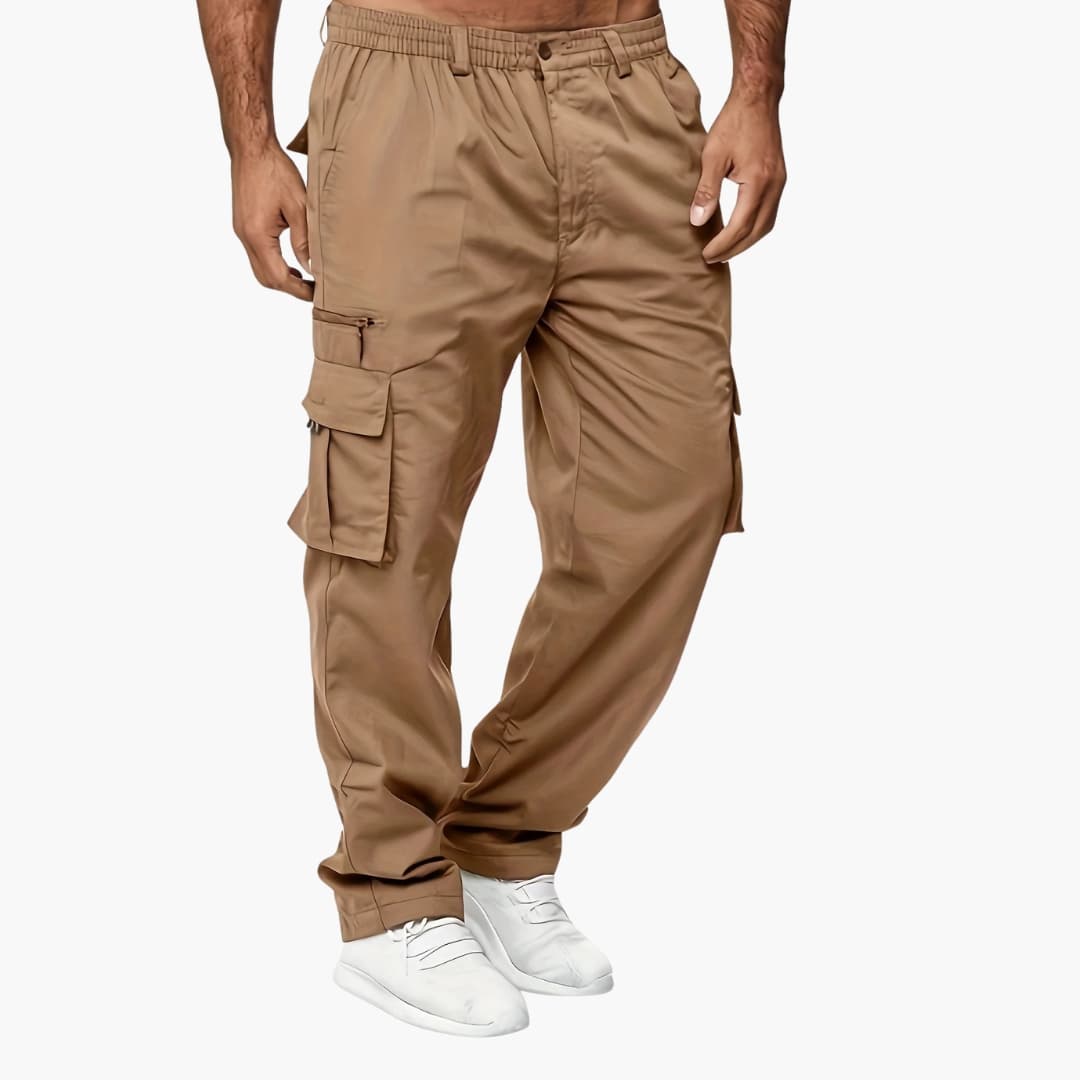 Herren Cargo Hose mit Bund und Seitentaschen