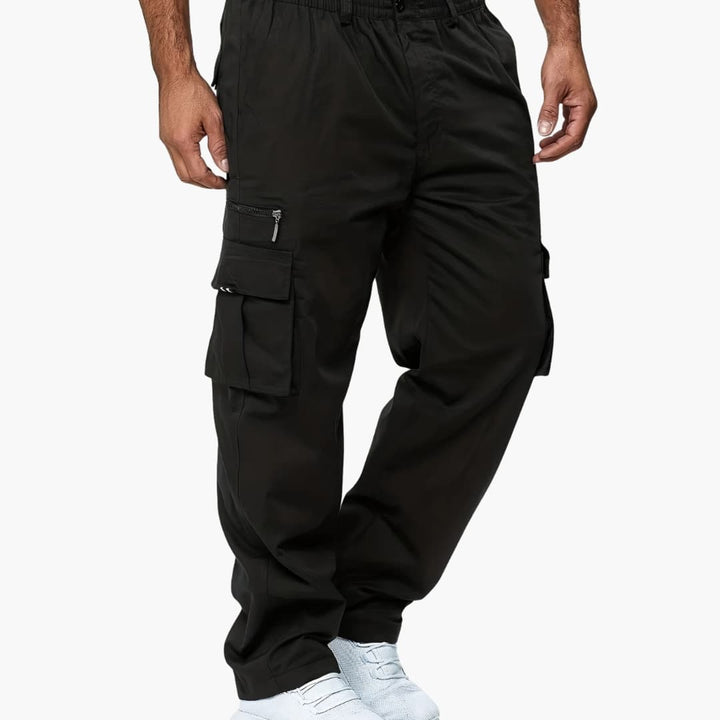 Herren Cargo Hose mit Bund und Seitentaschen
