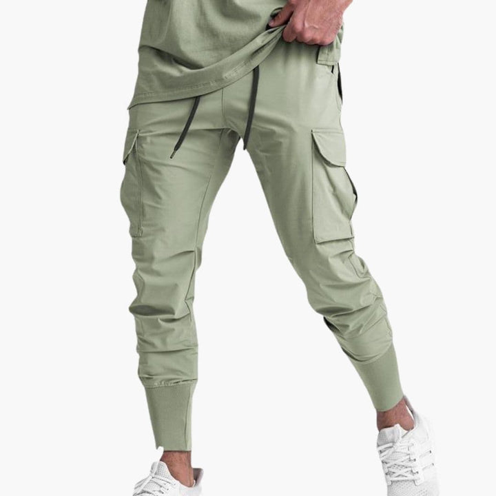 Herren Cargo Jogginghosen mit Mehreren Taschen
