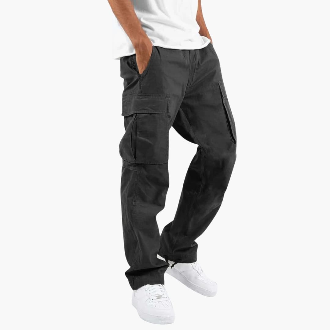 Herren Cargohose mit Klappentaschen