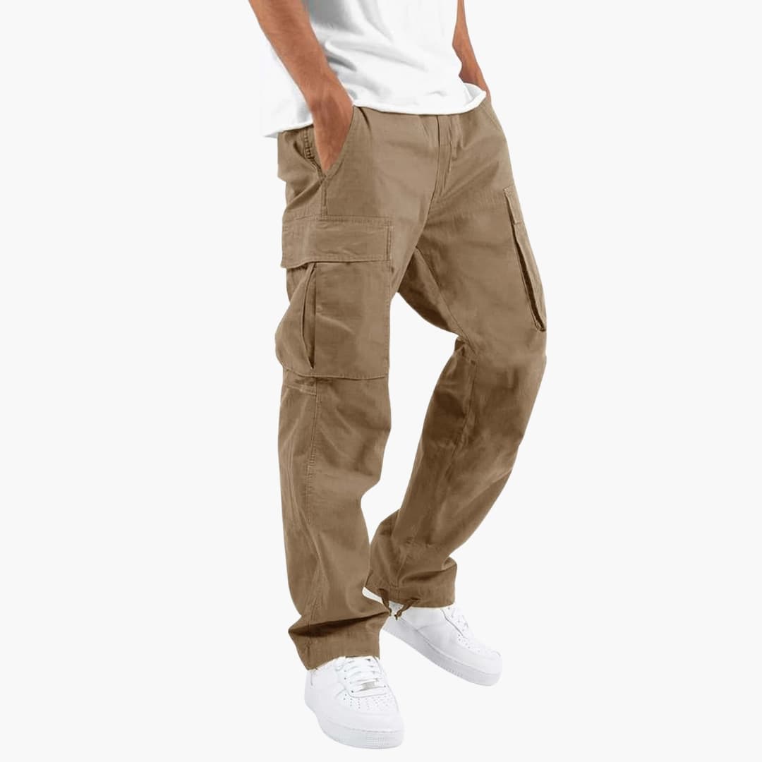 Herren Cargohose mit Klappentaschen