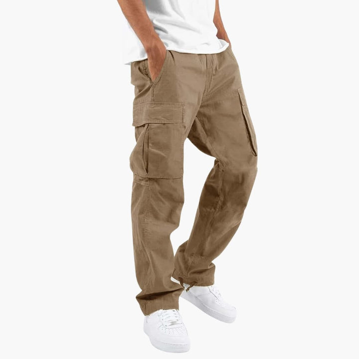 Herren Cargohose mit Klappentaschen