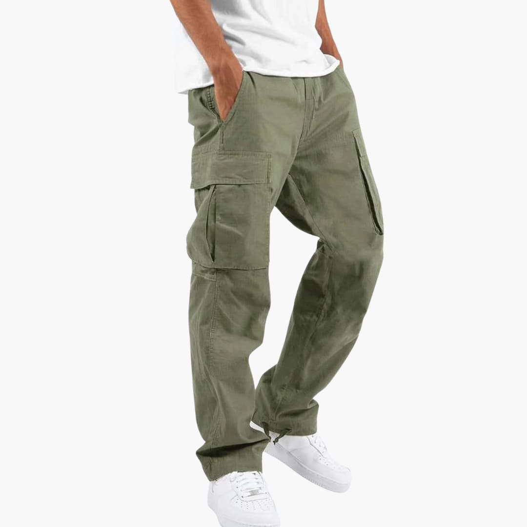 Herren Cargohose mit Klappentaschen