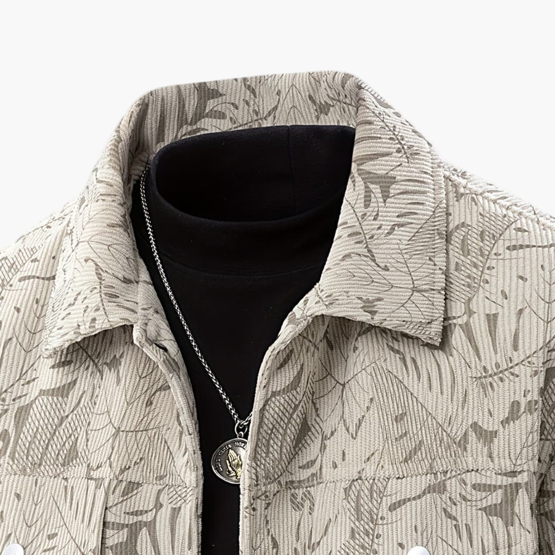 Herren Cordjacke mit Brusttaschen