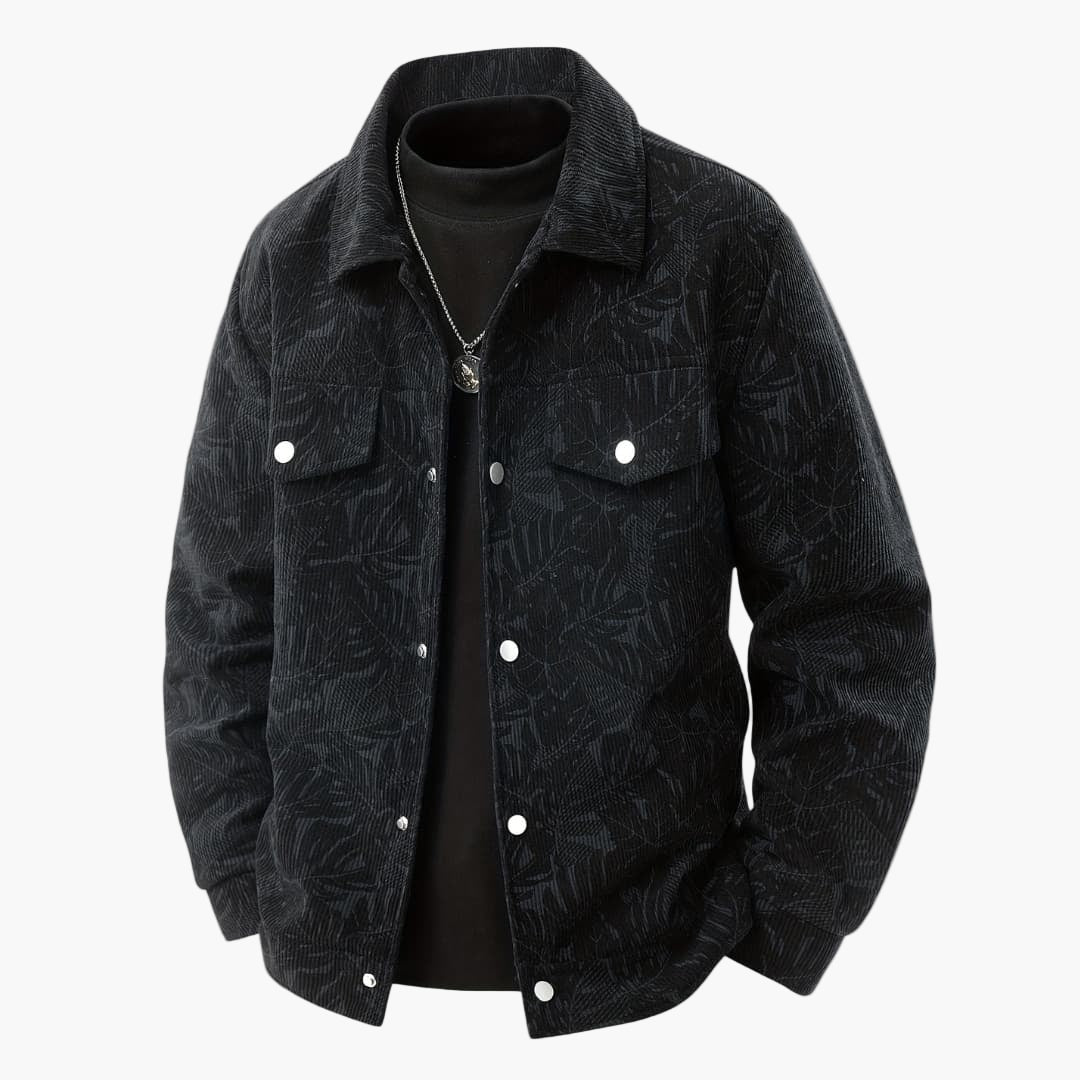 Herren Cordjacke mit Brusttaschen