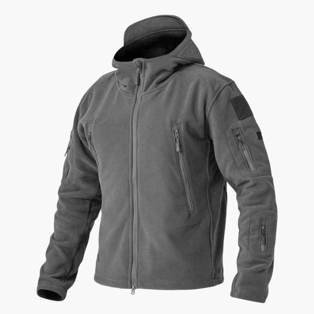 Herren Fleecejacke mit mehreren Taschen