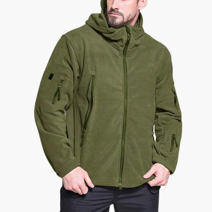 Herren Fleecejacke mit mehreren Taschen
