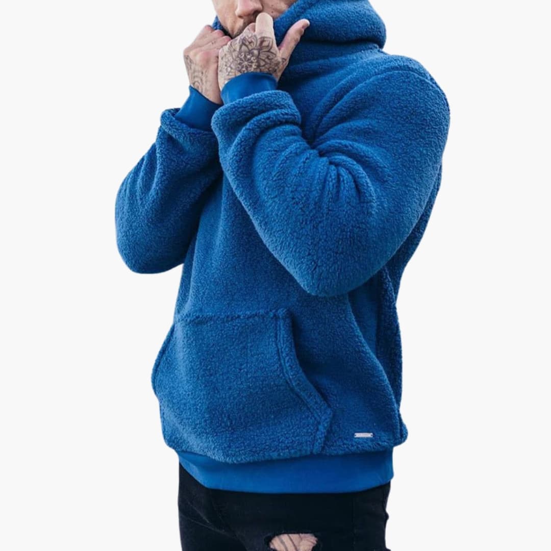 Herren Hoodie mit Kapuze und Kängurutasche