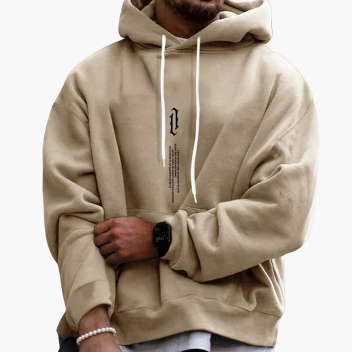 Herren Hoodie mit Kapuze und langen Ärmeln