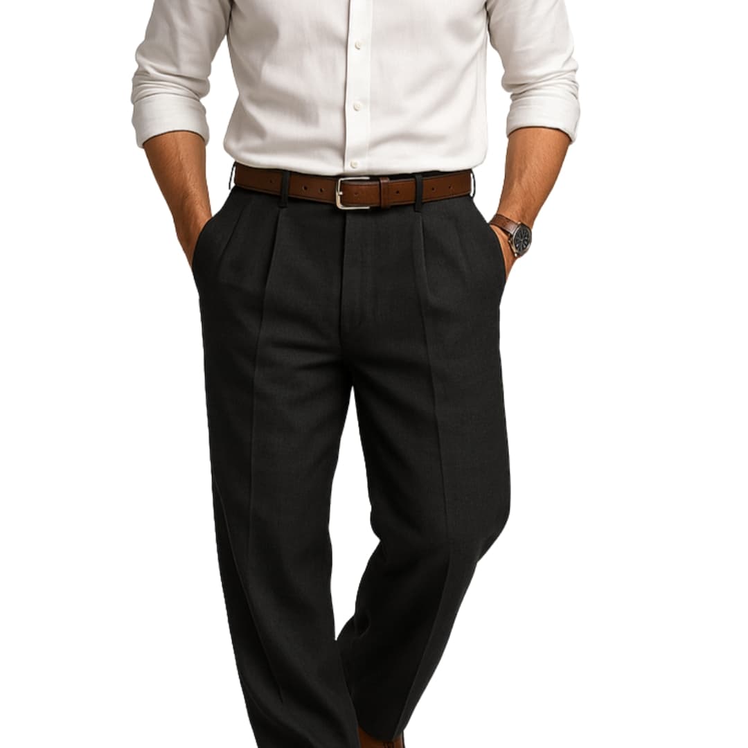 Herren Hose mit geradem Bein und funktionalen Taschen