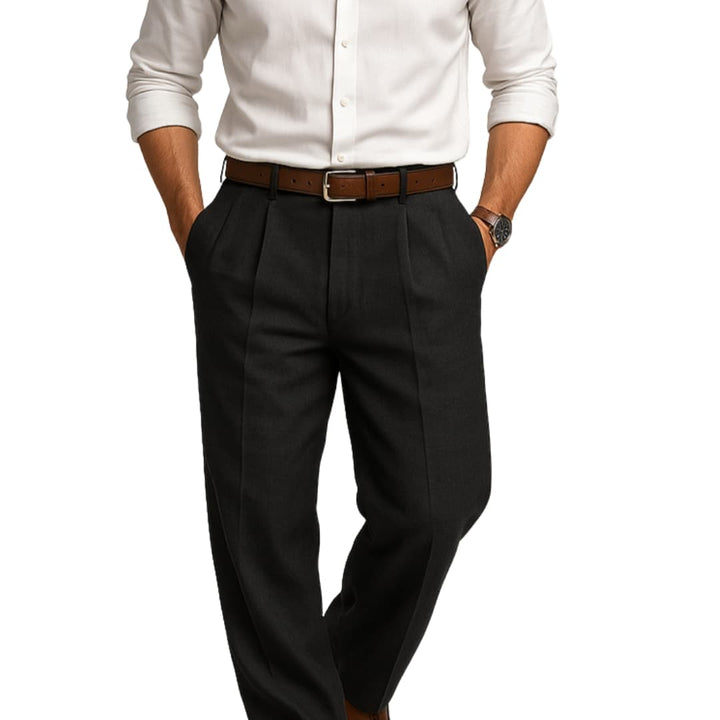 Herren Hose mit geradem Bein und funktionalen Taschen