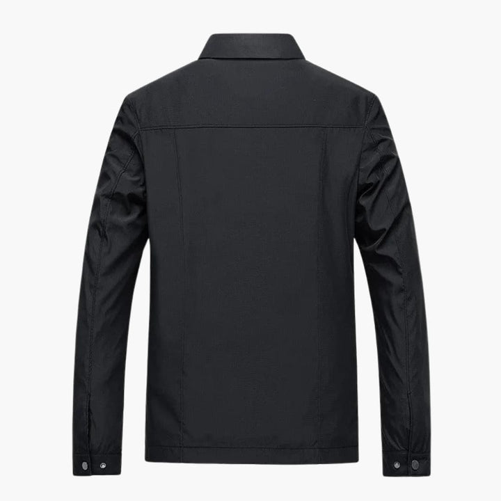 Herren Jacke mit Hemdkragen